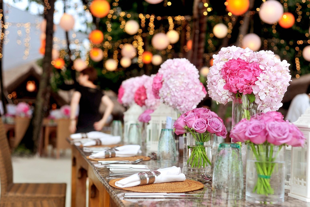 wedding, reception, table, banquet, centerpieces, flower vases, table setting, bouquets, celebration, event, decorations, elegant, flower arrangements, flowers, flower background, roses, table set-up, wedding setup, wedding photography, wedding details, wedding, wedding, nature, flower wallpaper, wedding, wedding, wedding, event, beautiful flowers, event, event